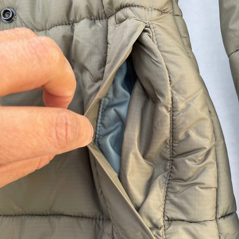 G-Star Khaki Hooded Puffer Coat - Picture 8 of 12
